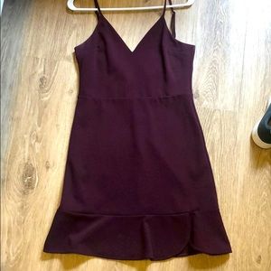 Plum Cocktail Dress